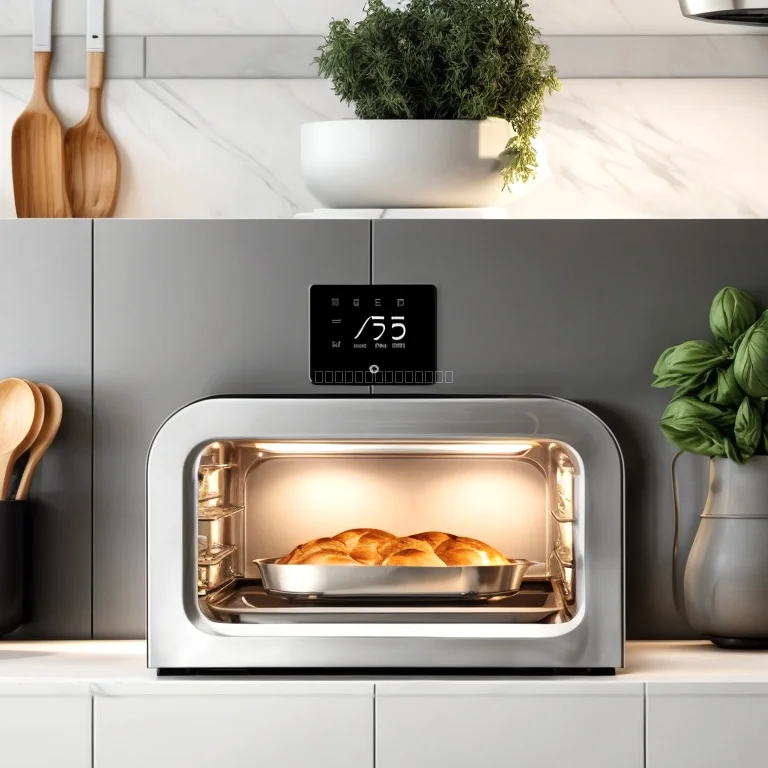 Interface tactile du four IA